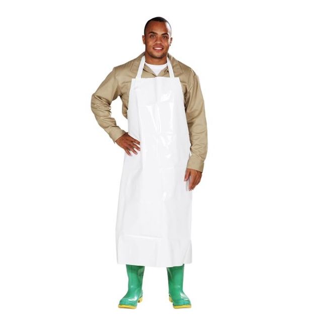 Green NEW SEALED Whites Chefs Apparel Heavy Duty Waterproof Bib Apron Nylon 