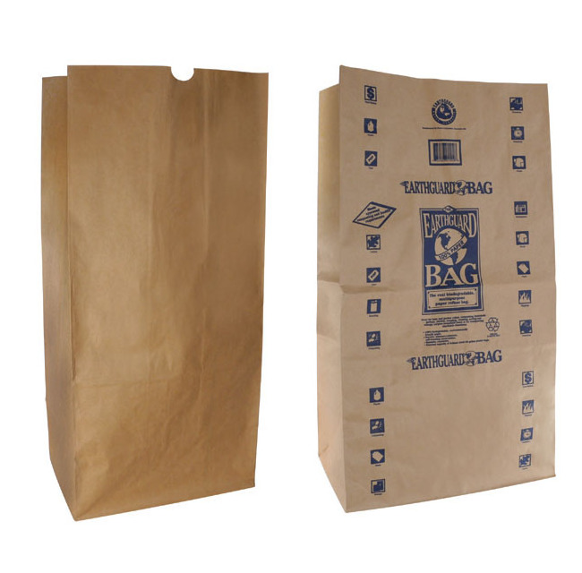 Custom Yard Multiwall Moisture Proof 30 Gallon Kraft Paper Bag For