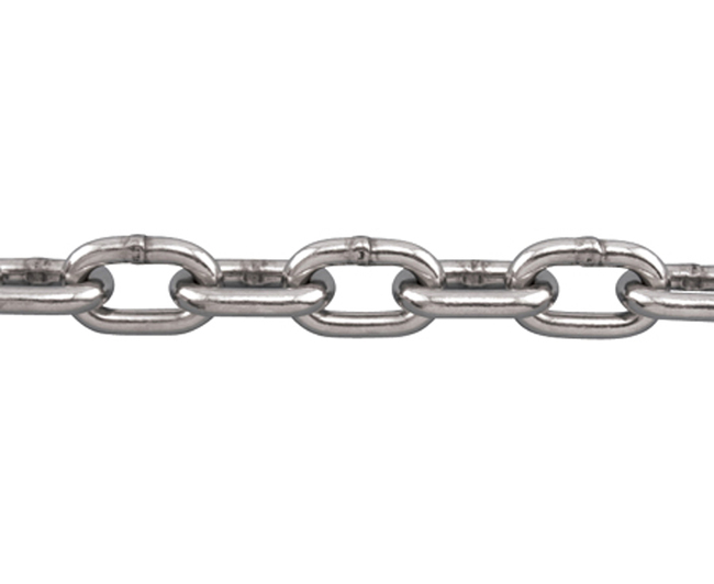 Grade 30 Proof Coil Chain - Electro Galvanized - Miami Cordage