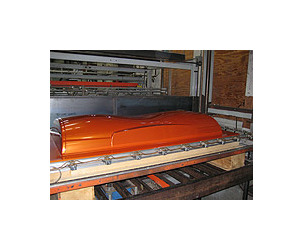 1//2/" x 24/" x 48/" Red Color High Density Polyethylene HDPE Plastic Sheet .500/"