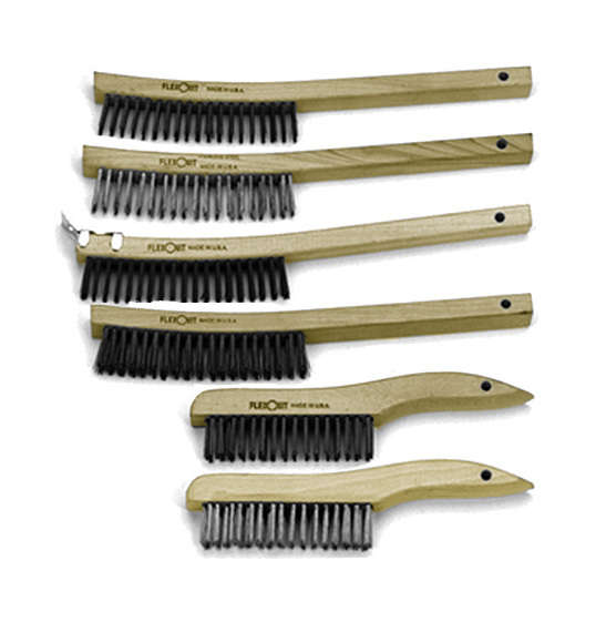 12 Stainless Steel Scratch Brushes Welding Brushes USA MADE 