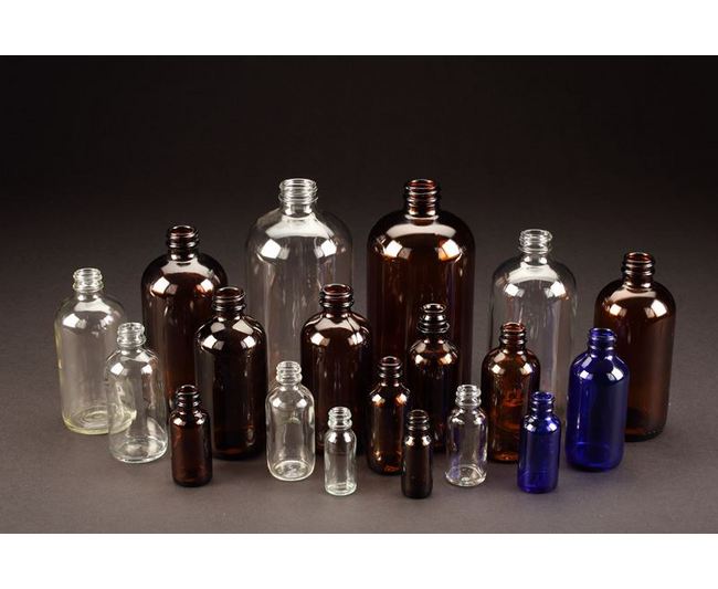 Glass 12 Oz Beverage Bottle Supplier, Boston Round Glass Bottle