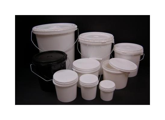 3 Gallon White HDPE Plastic Dairy Pails (FDA Approved and Freezer Safe