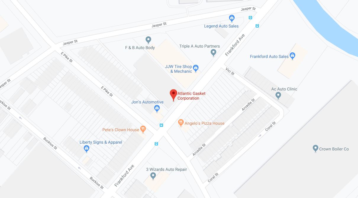 Atlantic Gasket Corporation Philadelphia, PA 19124