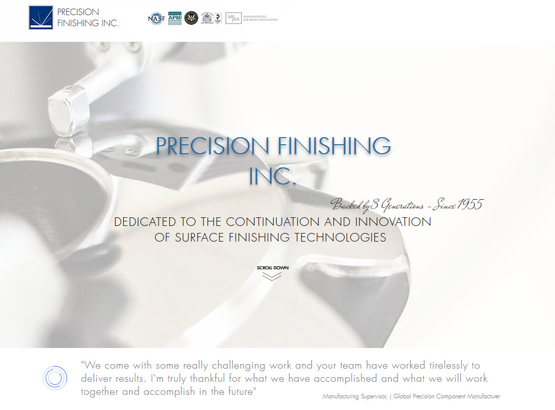 Precision Finishing, Inc. Quakertown, PA 18951
