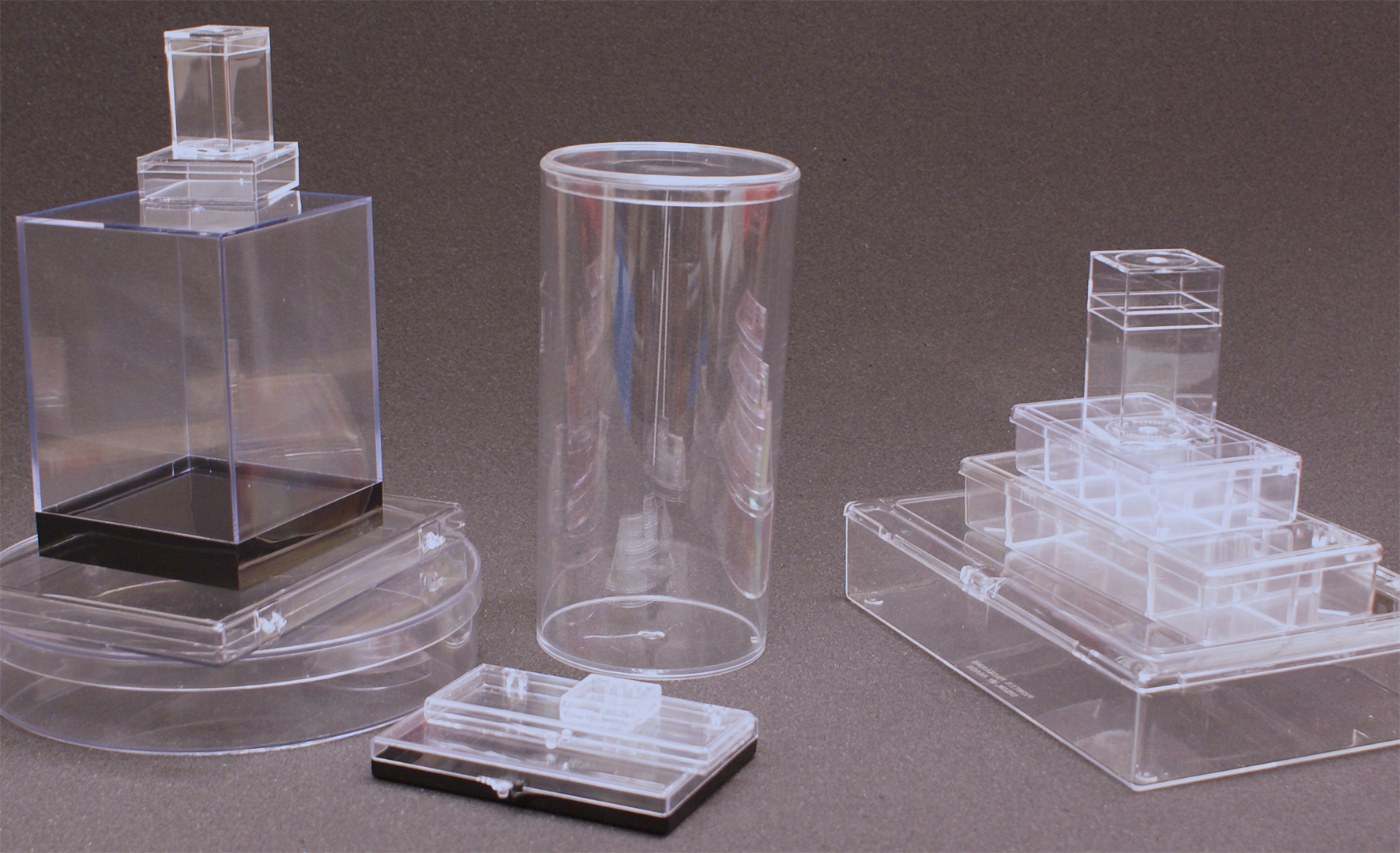 Clear Plastic Boxes – Melmat Inc