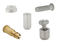 PennEngineering's PEM SFN spinning flare nuts eliminate loose fasteners in thin  metal sheet