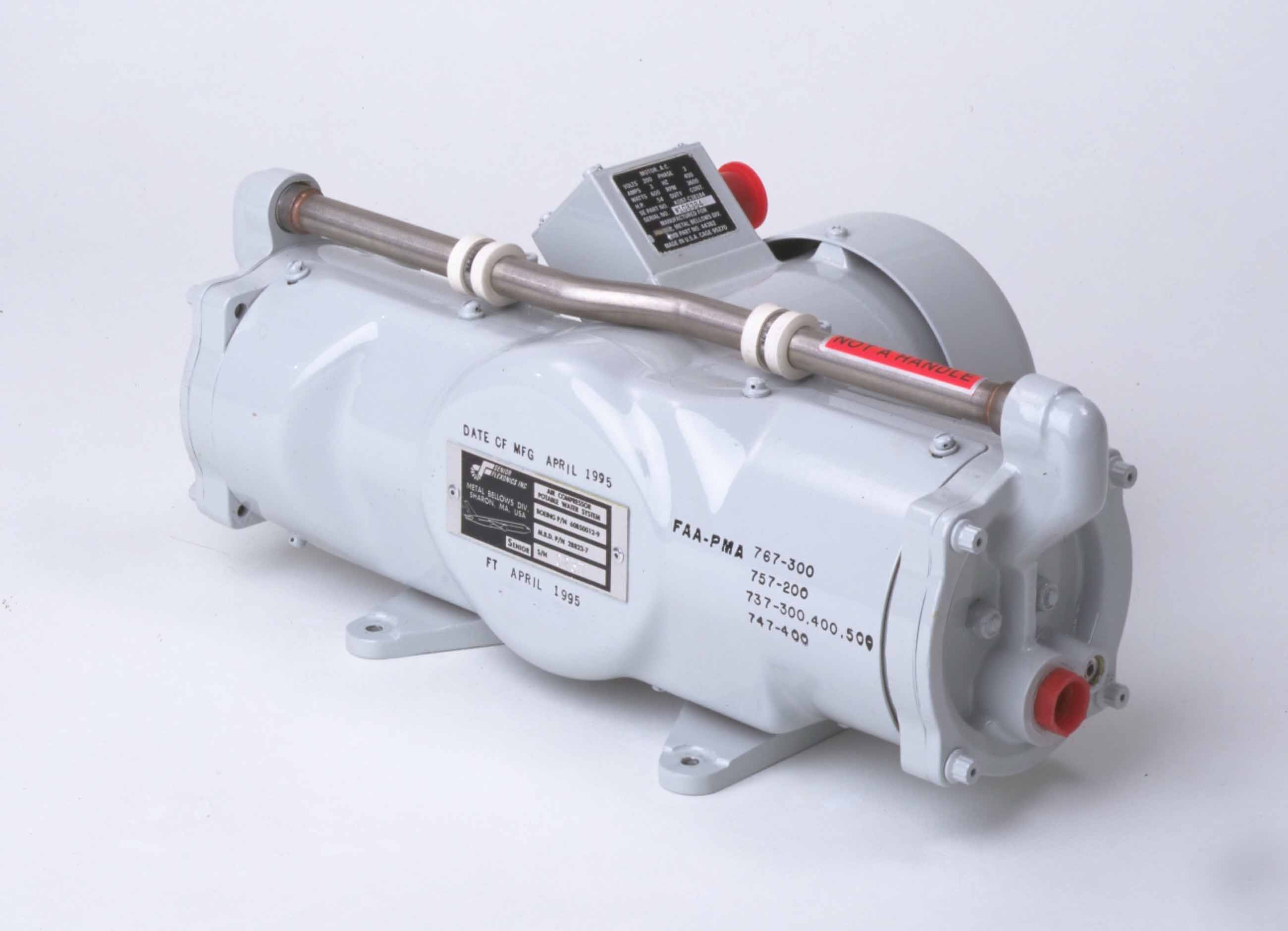 Senior Aerospace Metal Bellows Sharon, Massachusetts, MA 02067