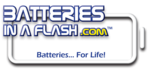 Batteries In A Flash.com, Inc. Company Logo