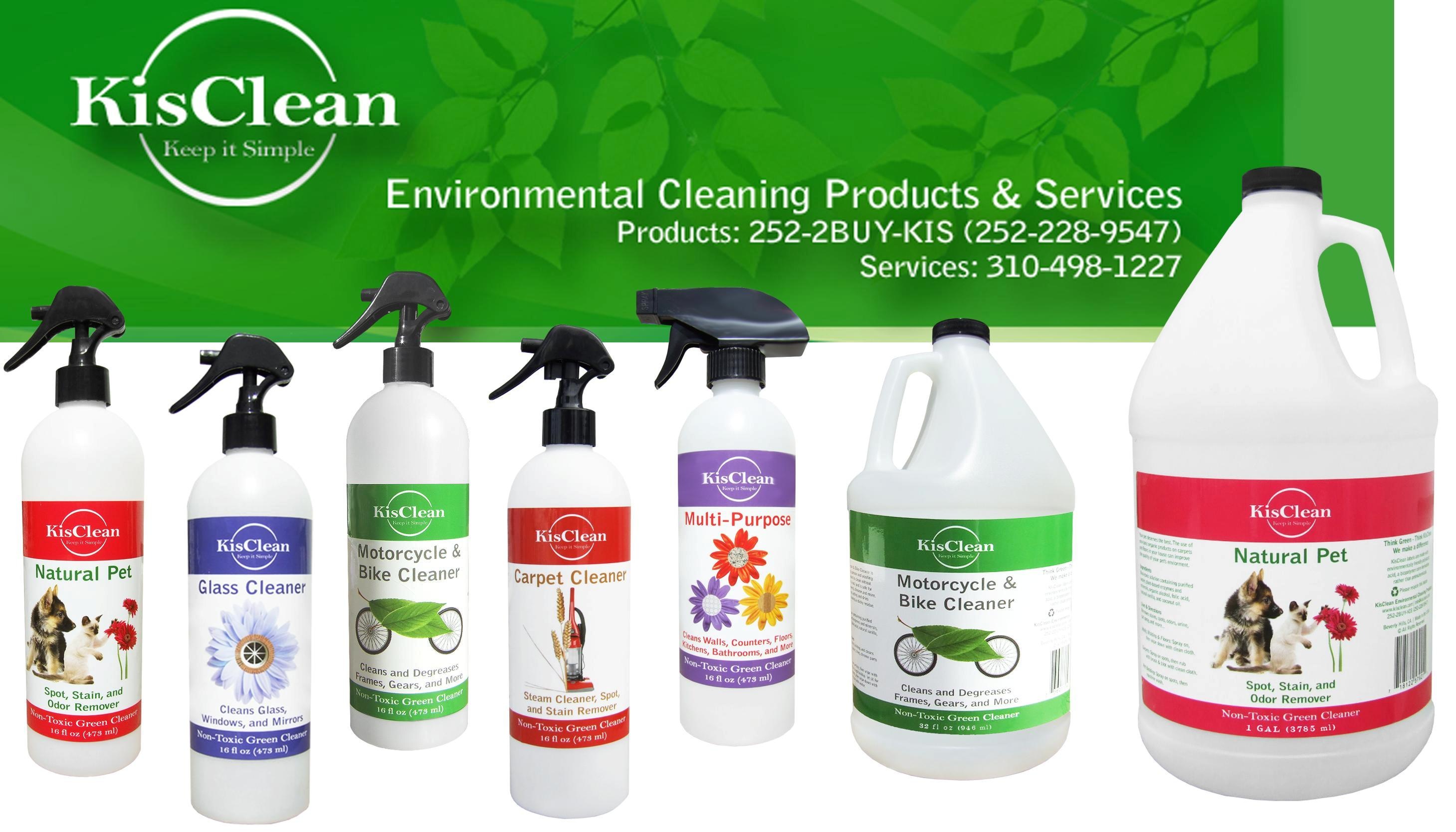 environmental cleaning supplies