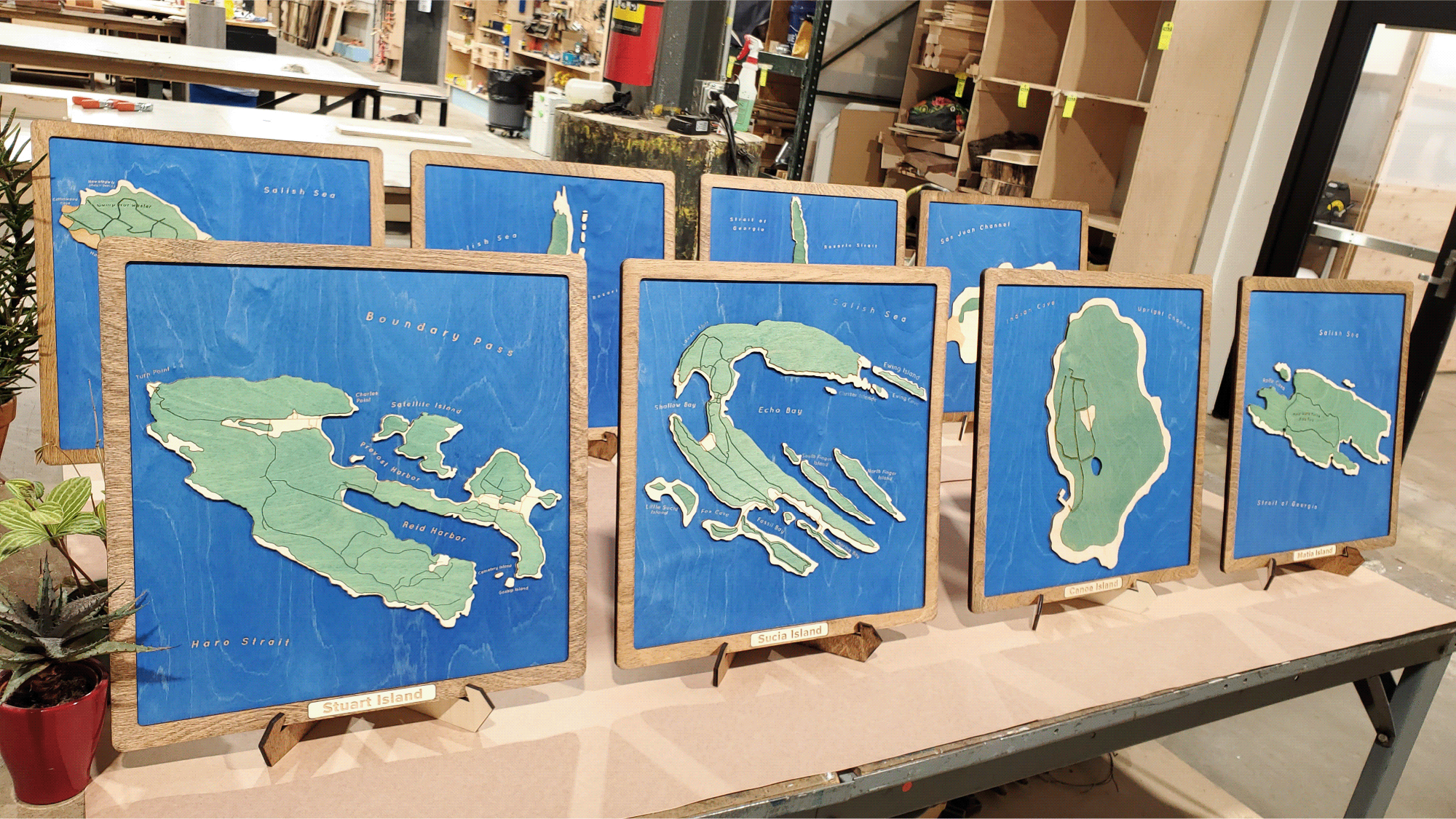 Custom Wooden Maps  3D Wood Maps, By WoodScape Maps