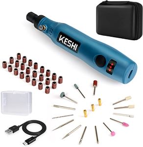 JORGENSEN Rotary Tool Kit, 6 Variable Speed Rotary Tool With 51pcs Rotary  Tool Accessories, 1.6 Amp Powerful Rotary Tool 