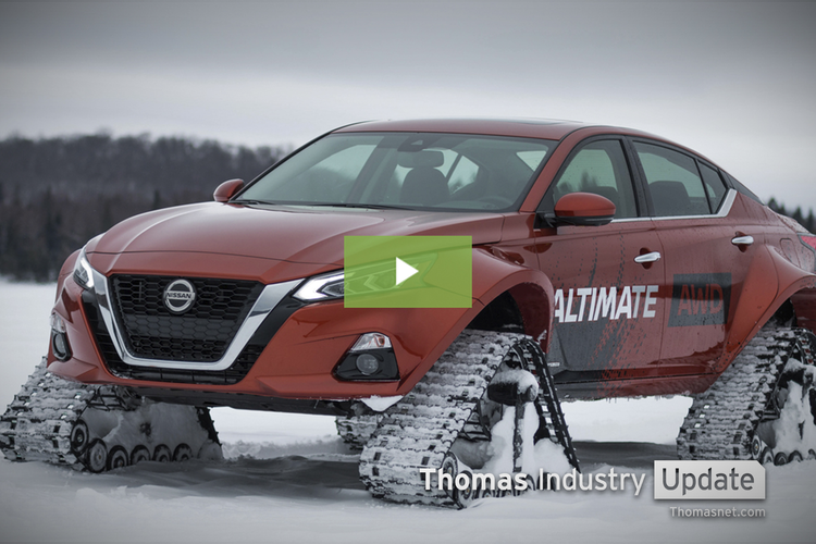 Nissan Concept Car Launch On Track