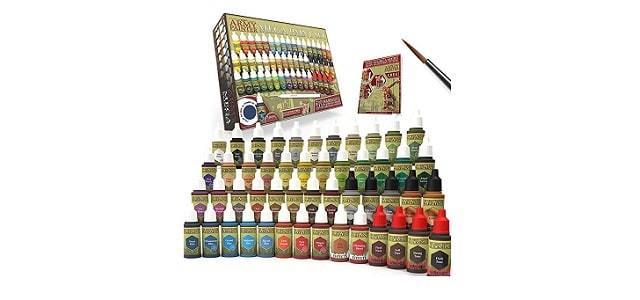 The Army Painter Acrylic Craft Paint, Speed Model Paint Kit with Mixing  Balls and 1 Brush 0.6 Fl Oz (24 Pack) 