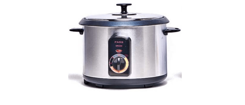 Pars Persian 3 Cup Stainless Steel Automatic Electric Steamed Rice Cooker  Maker