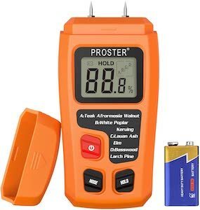 Handheld Wood Moisture Tester Lightweight Portable Water Content Meter For  Check Wood Dampness Humidity Meter