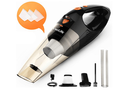 VacLife Handheld Vacuum, Car Vacuum Cleaner Cordless, Mini Portable Re