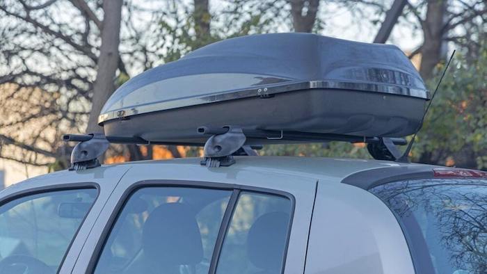 Universal Quality Steel Simple Roof Cargo Rack Carrier Black Car