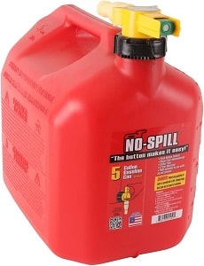 SureCan Self Venting Easy Pour Nozzle 2.2 Gallon Flow Control Gas Container, Red, 2.2 gal