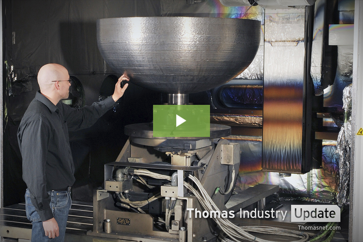 Lockheed 3D Prints Massive Titanium Domes for Space