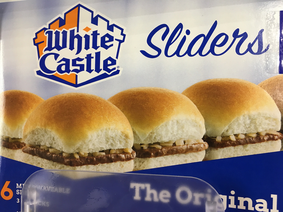 White Castle sliders