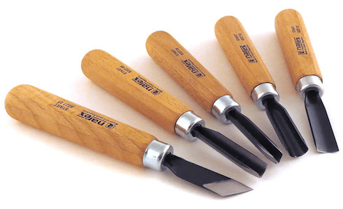 GREBSTK Professional Wood Chisel Tool Sets Sturdy Beech Wood