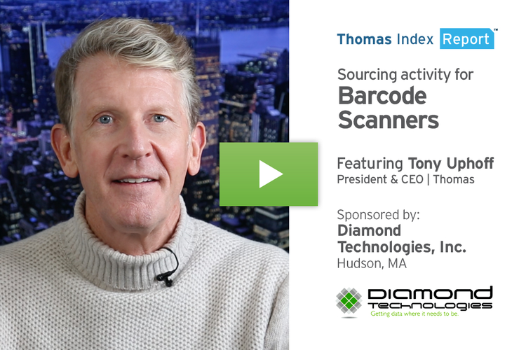 Interconnected Industry 4.0 Technologies Drive Demand for Barcode Scanners