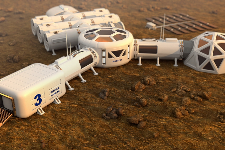 mars colony habitat