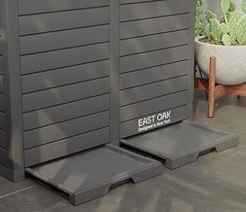 Rockford Grey Outdoor Trash Can - Keter