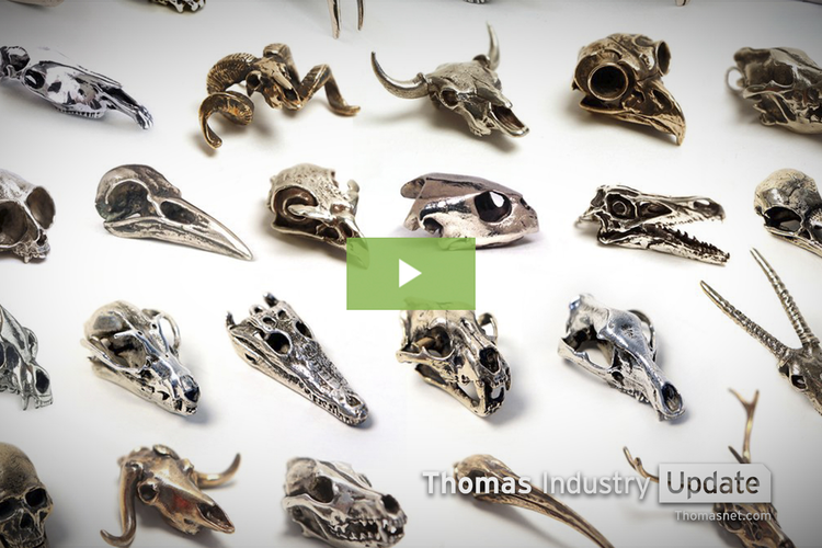 Fire & Bone Shrinks Skulls to Make Intricate Replicas