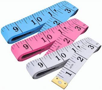 Measuring Tape Measure by Kutir - Easy to Read 25 Foot Both Side Dual Ruler