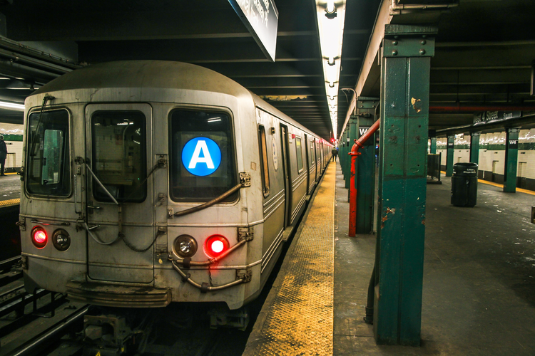 New York Subway  Tracking the Light