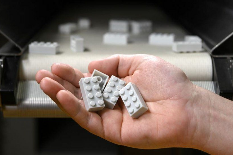 LEGO Creates Brick Prototype Made from Recycled Plastic Bottles