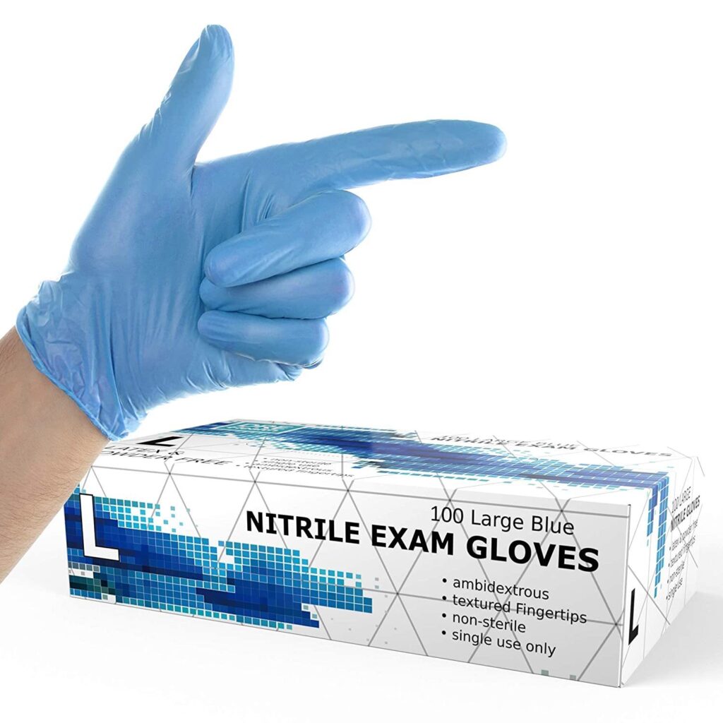 GLOVEWORKS HD PREMIUM DIAMOND TEXTURE NITRILE GLOVE in 2023