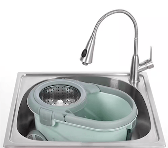 Glacier Bay All-in-One Stainless Steel 24 in Laundry Sink with