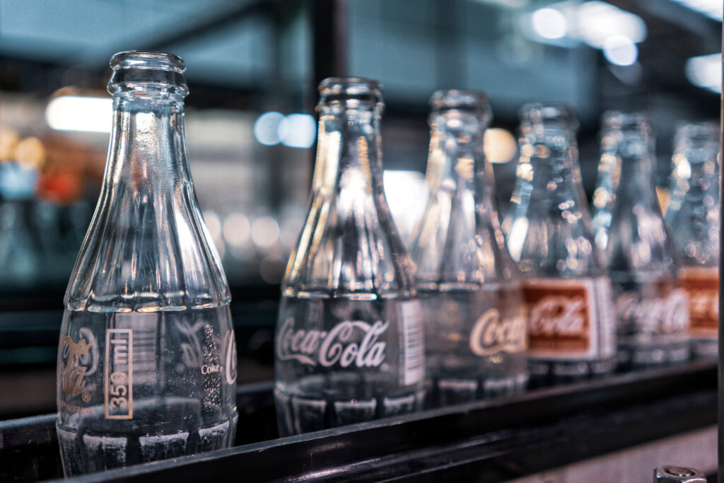 Coca-Cola bottles. Image courtesy of Andre Silva Pinto / Shutterstock.com