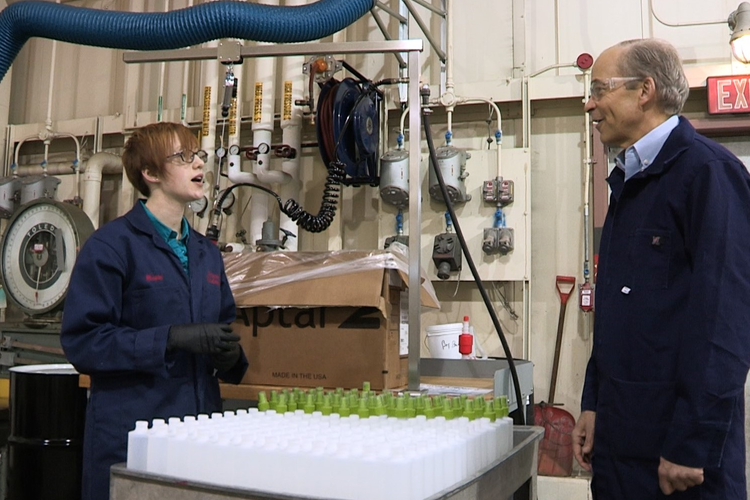 SC Johnson Converts Production Line to Make 75,000 Bottles of Hand Sanitizer