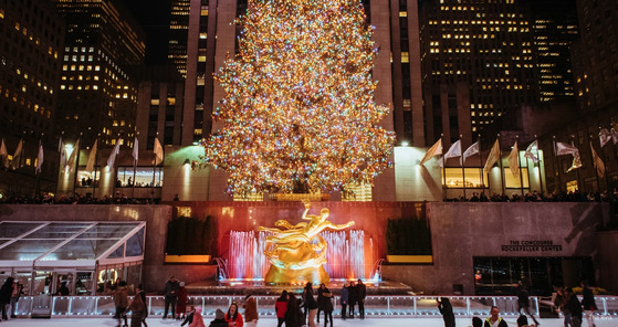 Why Does not the Rockefeller Middle Ice Rink Soften? [A Byte Out of the Big Apple]