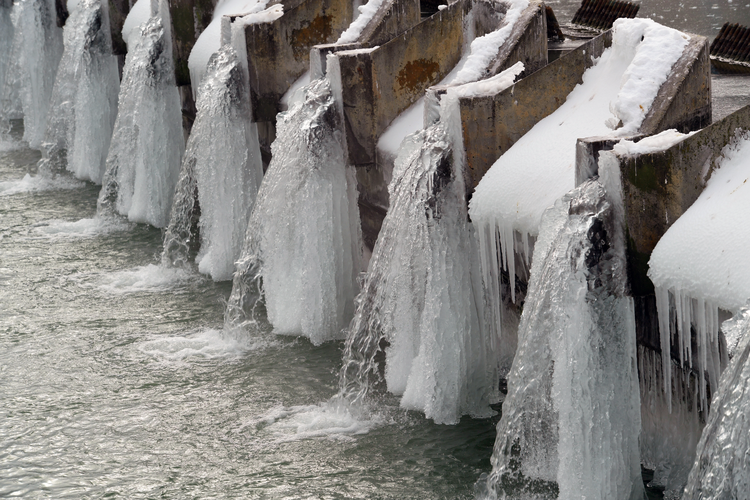 freezing of water