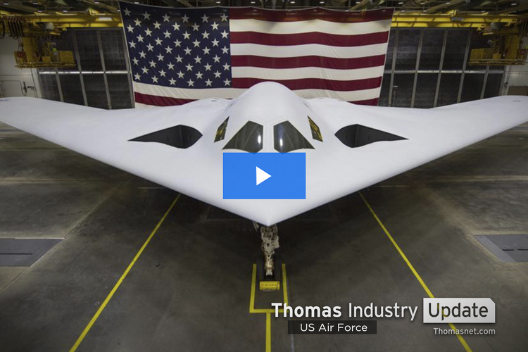 U.S. Air Force Shows Northrop Grumman's New B-21 Design
