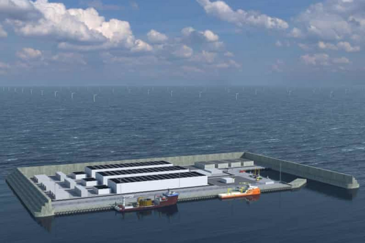 Denmark Is Building an Artificial Island to Provide Enough Wind Power for the Entire Country