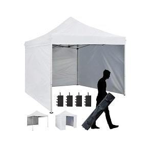 ABCCANOPY Commercial Ez Pop Up Canopy Tent 10x10 Premium-Series, White