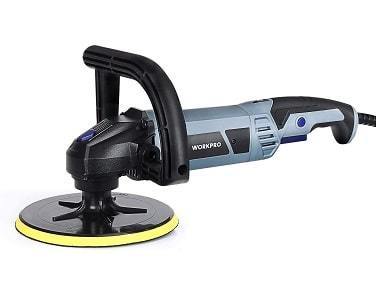 BLACK+DECKER Polisher, 6 inch, 2 Handle Grip, Swappable Wool or