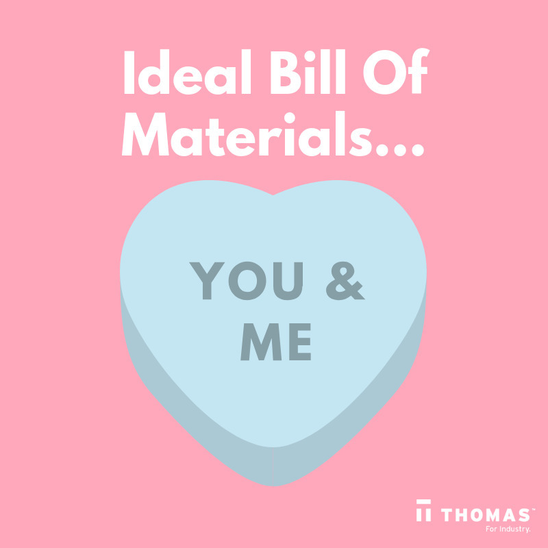 Ideal bill of materials - you and me