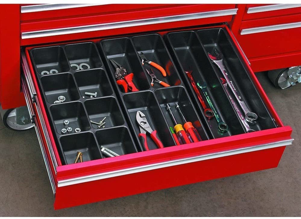 Pliers Rack Organizer Tool Sorter Drawer Box Storage Wrench Tray Toolbox Garage 