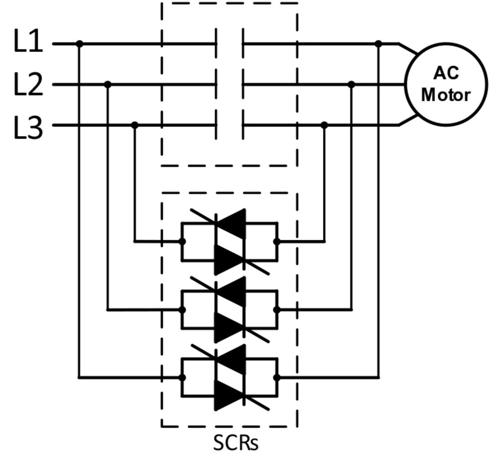 Phase Soft Starter Circuit Diagram