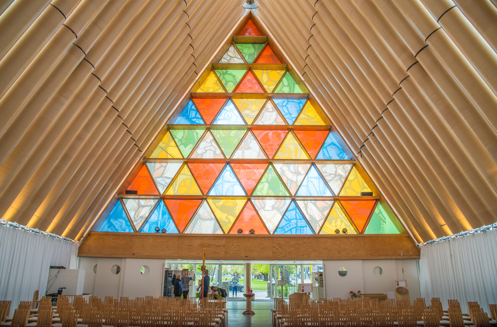 The Cardboard Cathedral by Boyloso / Shutterstock.com