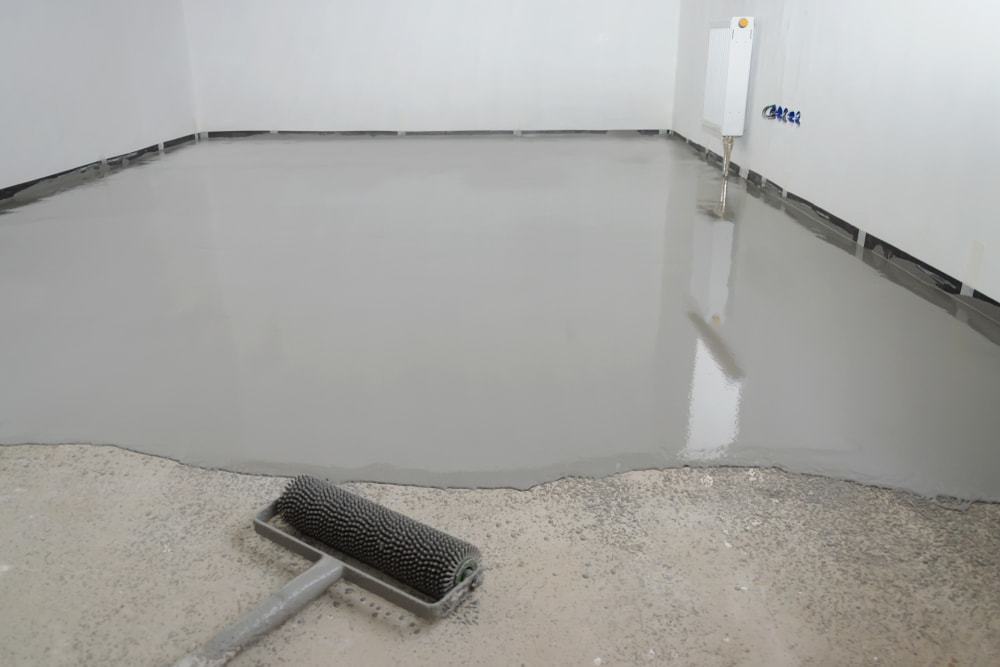 Do It Yourself Floor Coating, Is Poured Concrete Flooring Expensive
