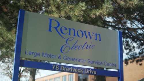 Renown Electric Announces New Large Motor and Generator Repair Facility
