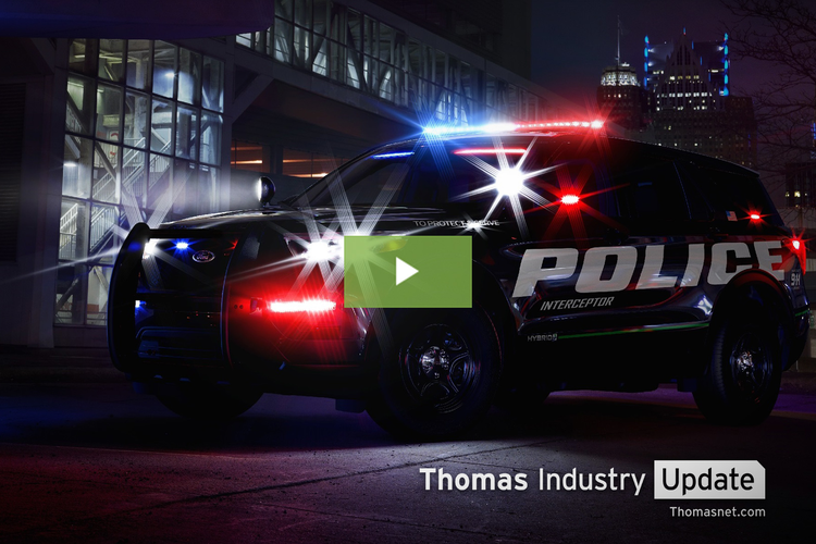 Ford Unveils New Hybrid Police SUVs